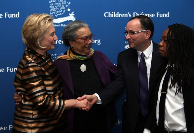 WITH HILLARY CLINTON AT KENNEDY CENTER 